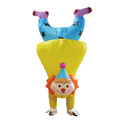 Disfraz Payaso Reverso Inflable Adulto