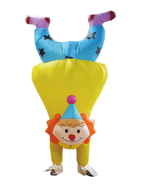 Disfraz Payaso Reverso Inflable Adulto