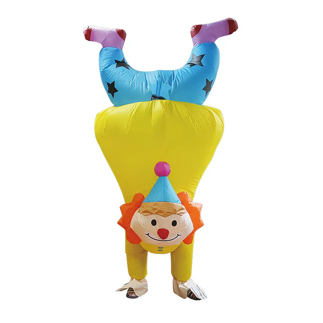 Disfraz Payaso Reverso Inflable Adulto