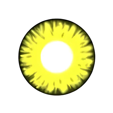 Lentes De Contacto Amarillo con Efecto