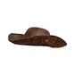 Gorro Pirata Cuerina Café - Miniatura 2