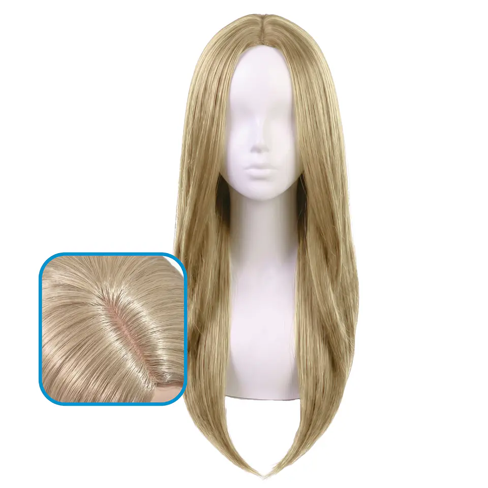 Peluca Larga Rubia 1