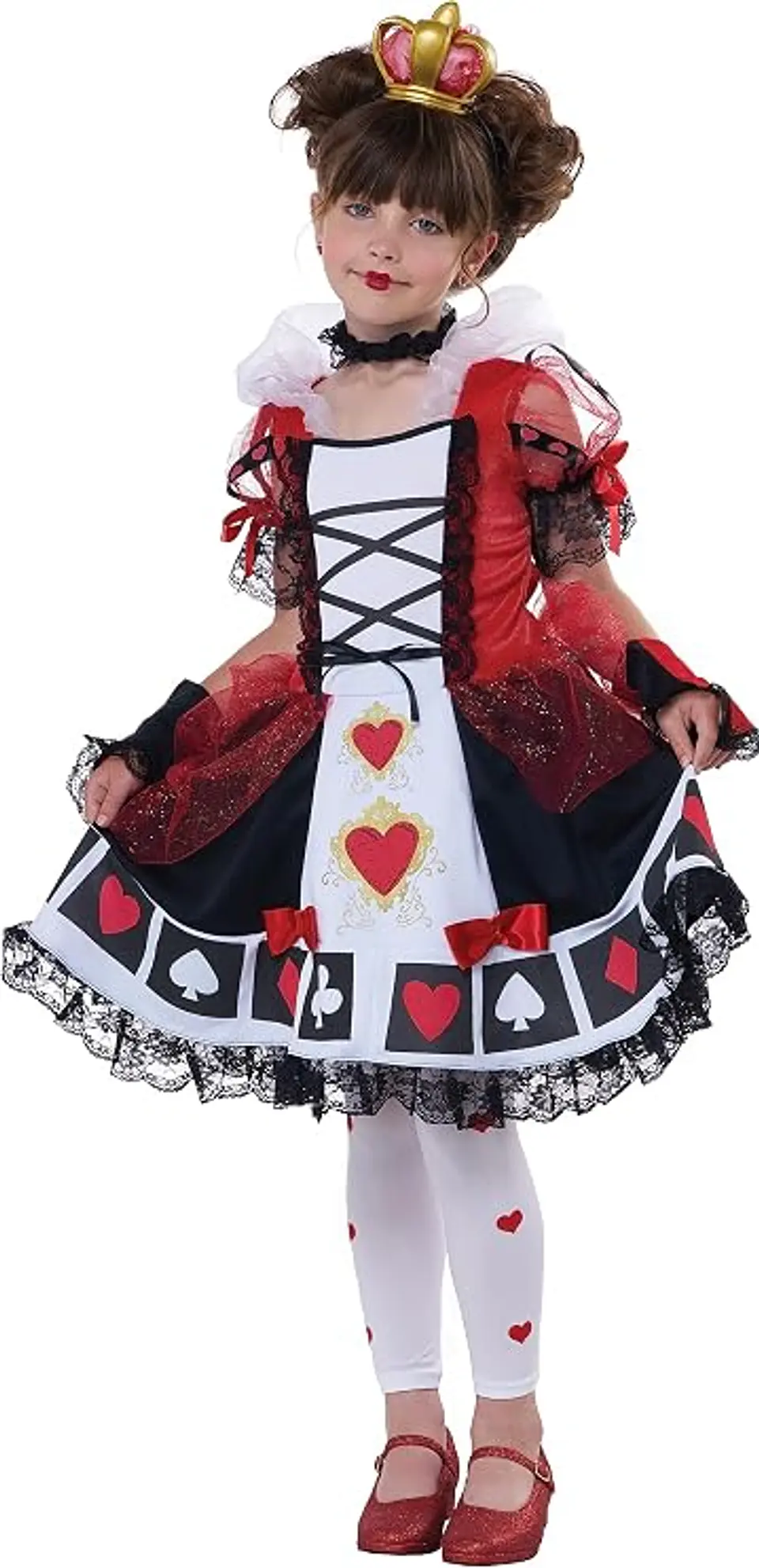 Disfraz Reina de Corazones - Deluxe Queen Of Hearts Child 1