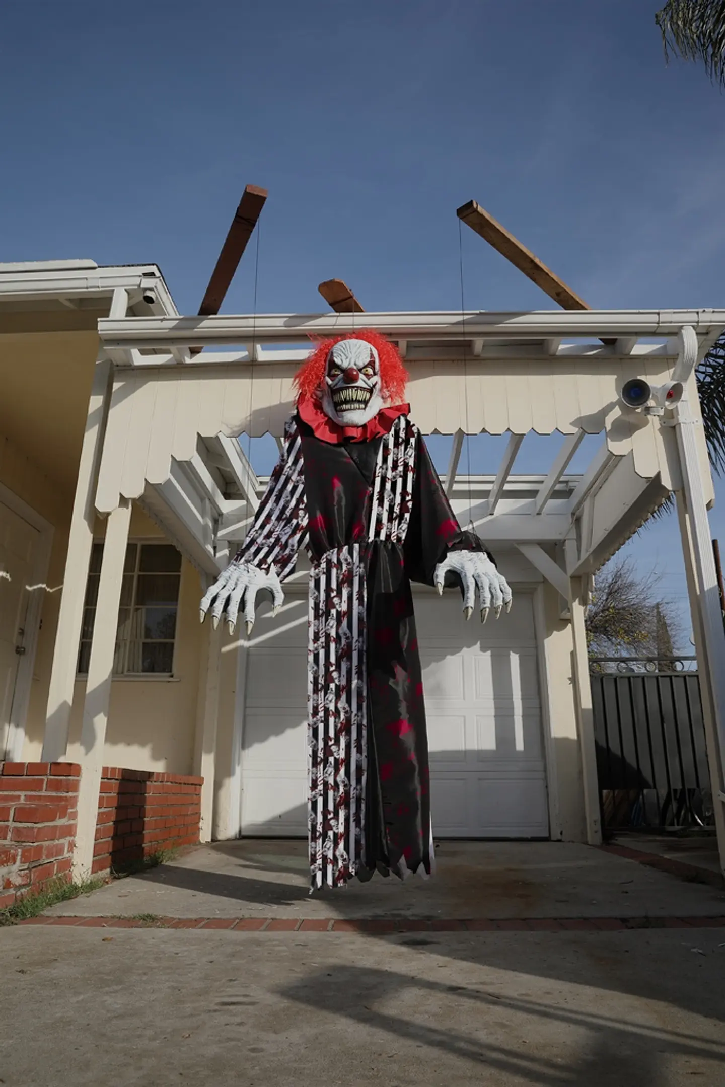 Disfraz Decoración Payaso -Towering Terror Clown Adult 3