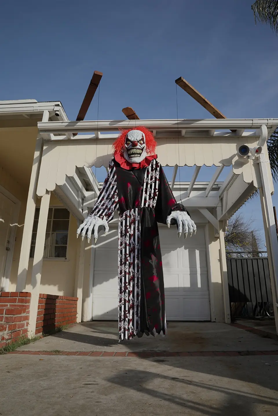 Disfraz Decoración Payaso -Towering Terror Clown Adult 3