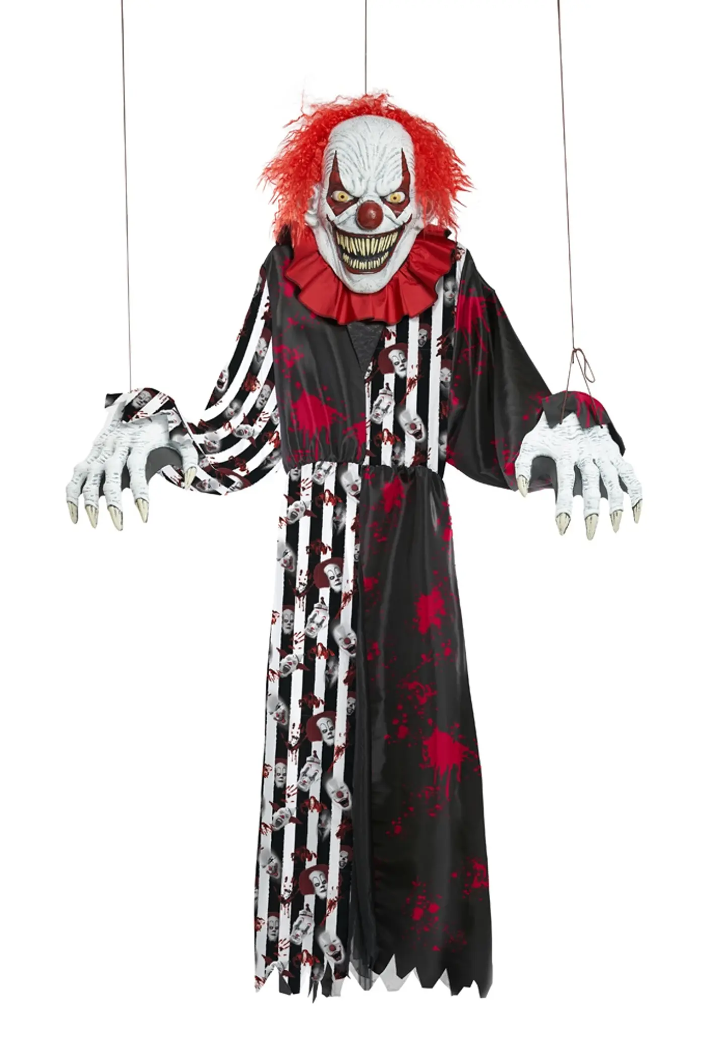 Disfraz Decoración Payaso -Towering Terror Clown Adult 2