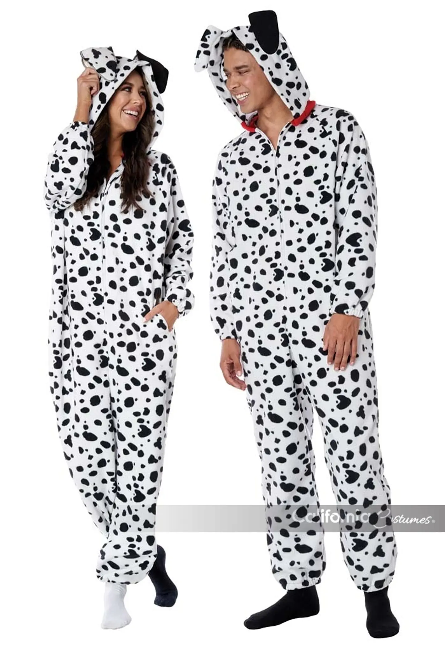 Disfraz Perro Dalmata Unisex -Dalmatian Jumpsuit Adult  1