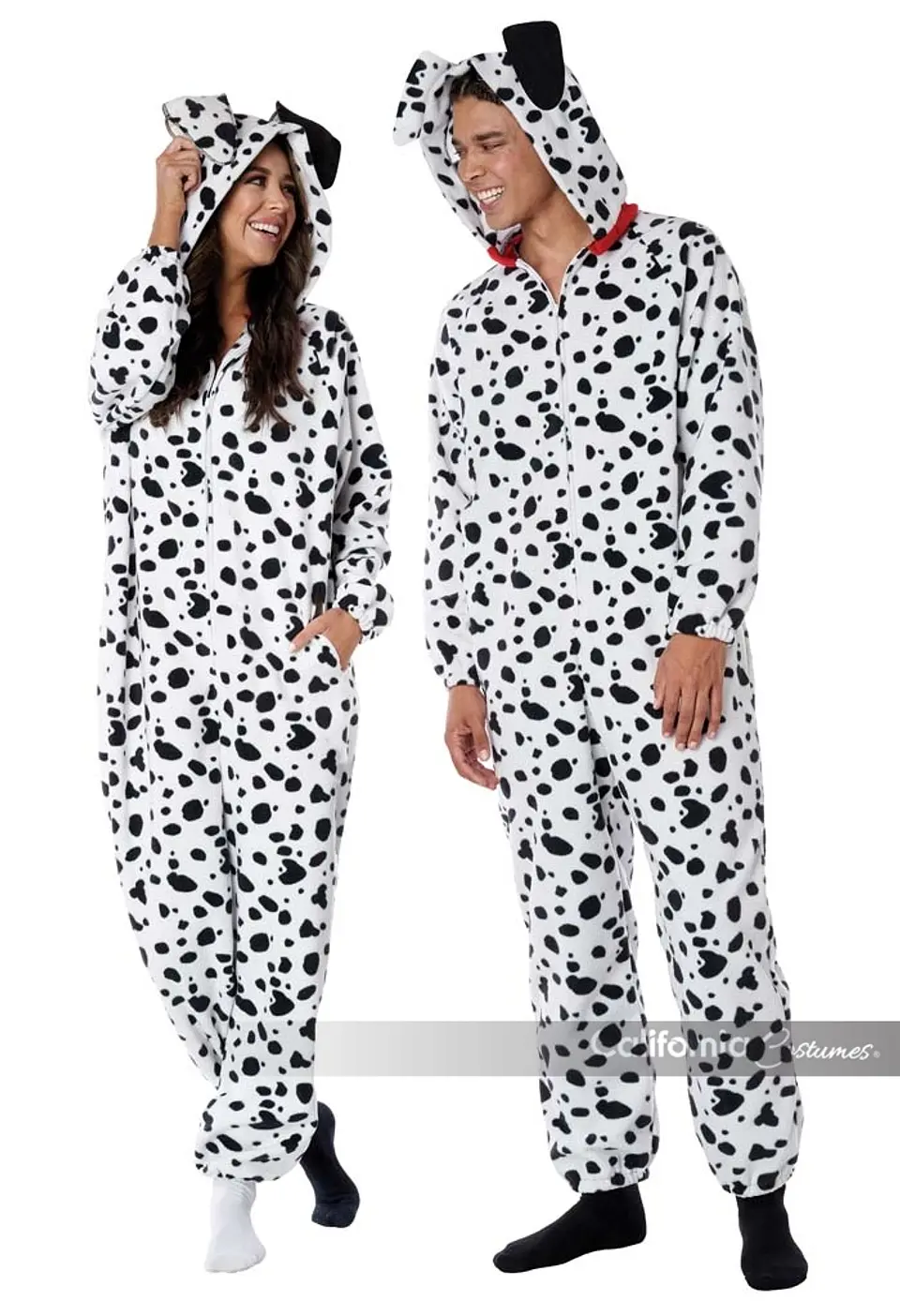 Disfraz Perro Dalmata Unisex -Dalmatian Jumpsuit Adult  1