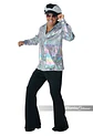 Onda Disco -Disco Shirt & Hat Set Silver Adult - Miniatura 1