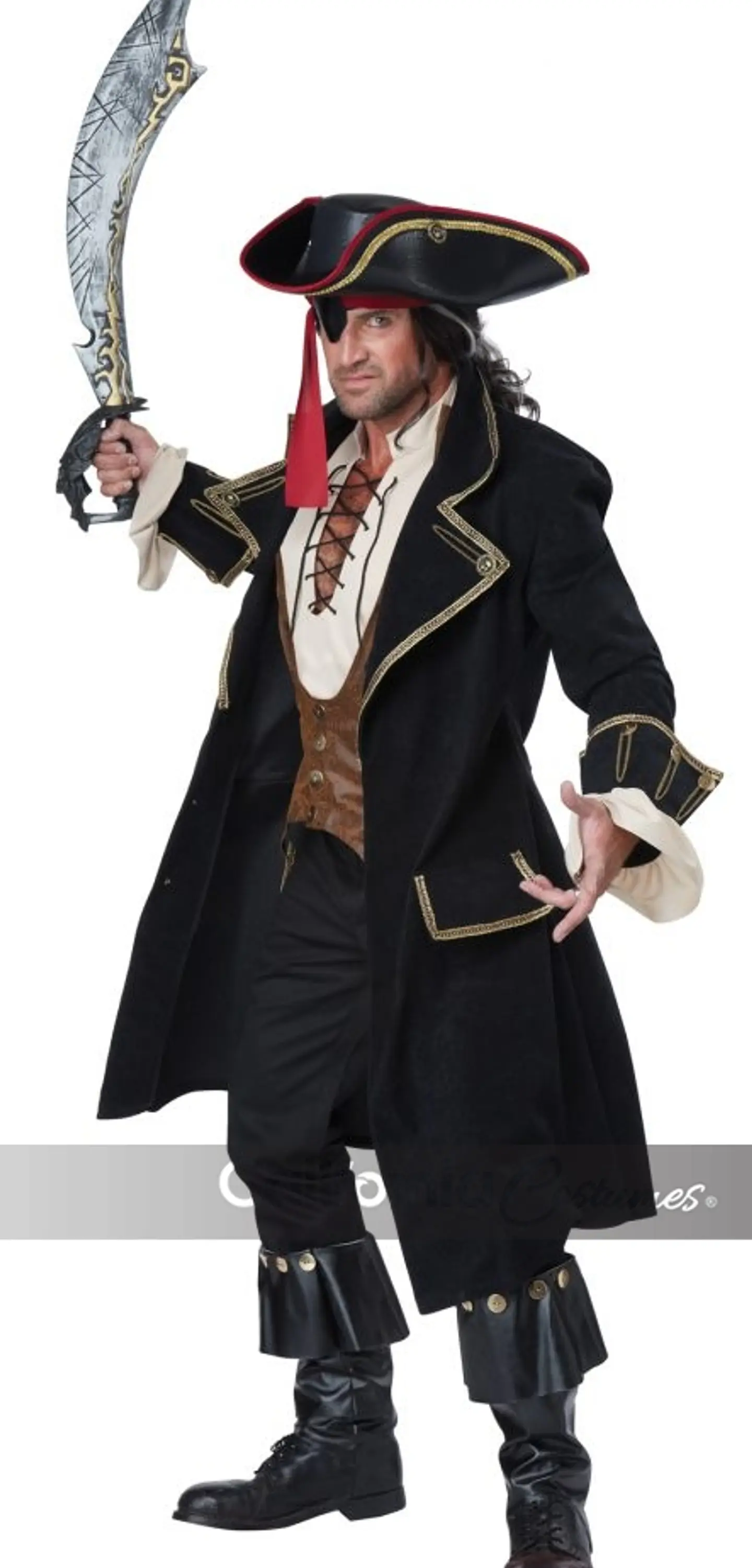 Disfraz Pirata -Deluxe Pirate Captain Adult 1