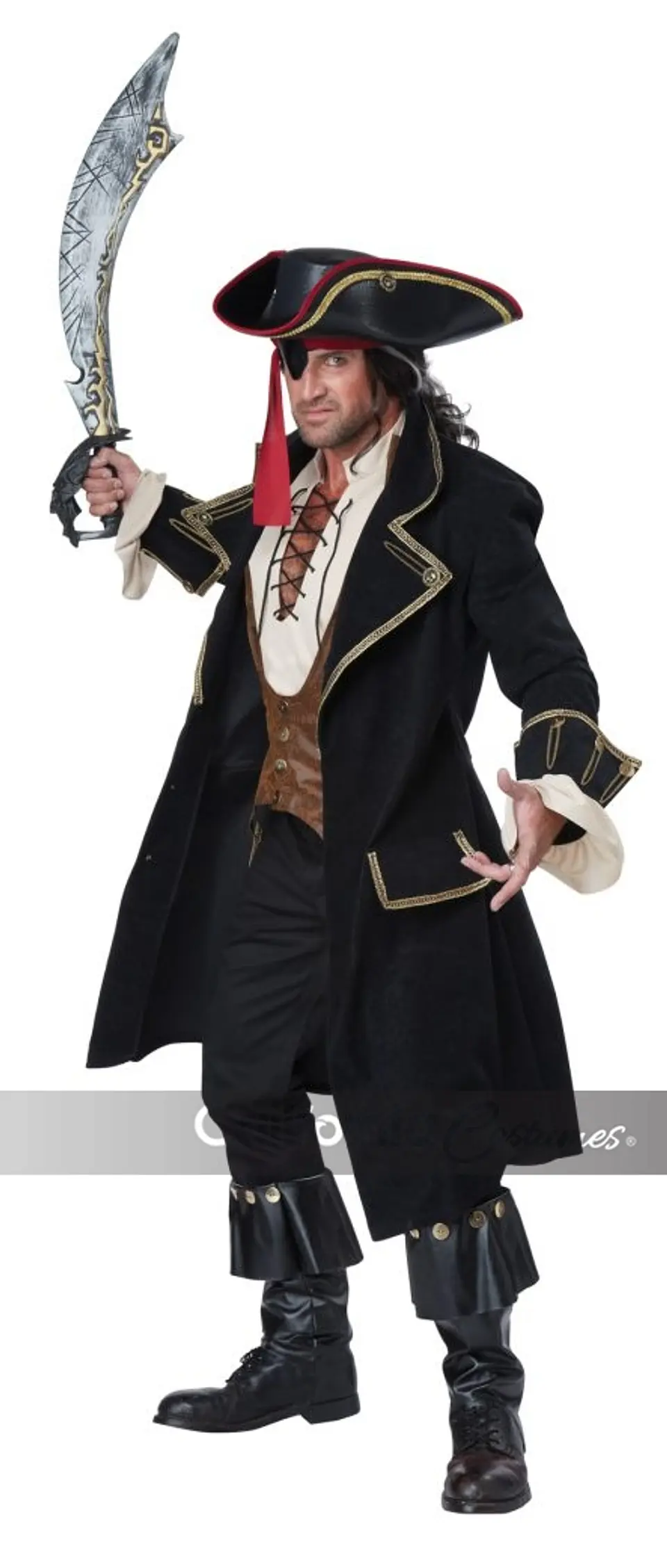 Disfraz Pirata -Deluxe Pirate Captain Adult 1