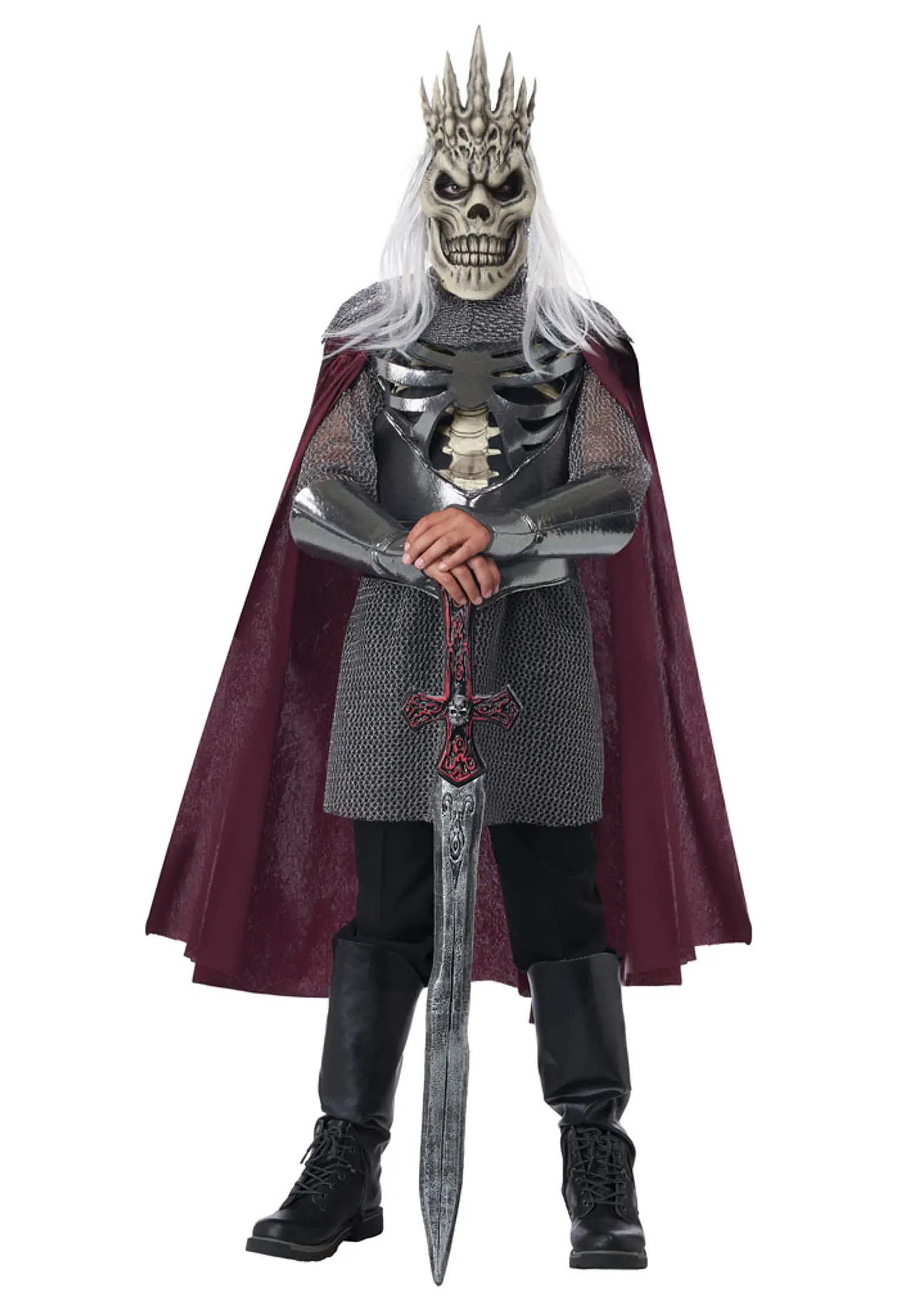 Disfraz Rey Tenebroso -Fearsome Skeleton King 2