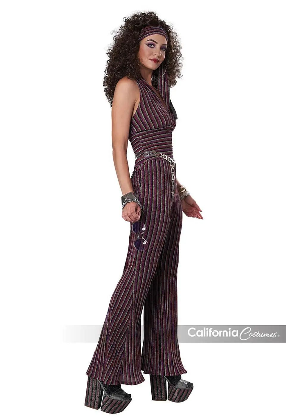 Disfraz 70's -70's Halter Pant Set Adult 1