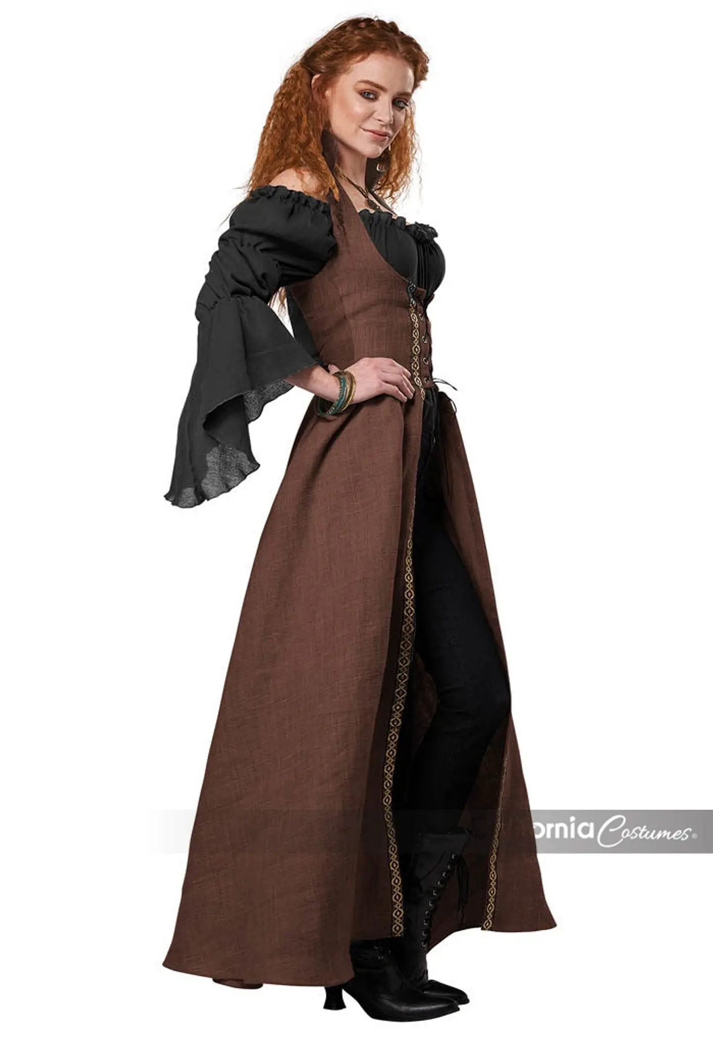 Disfraz Medieval -Medieval  Overdress Adult 2