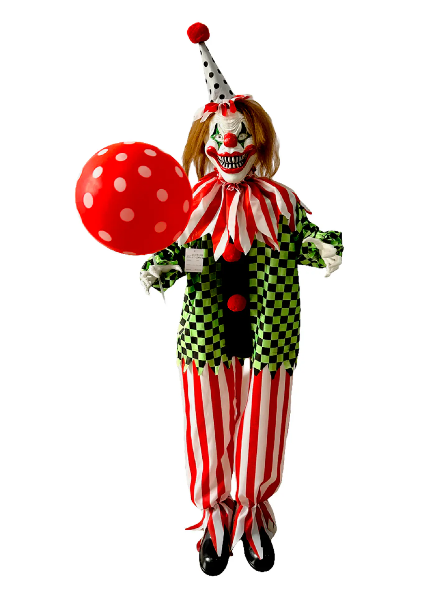 ANIMATRONICS PAYASO SATANICO CON GLOBO 131CM X1UNI 1