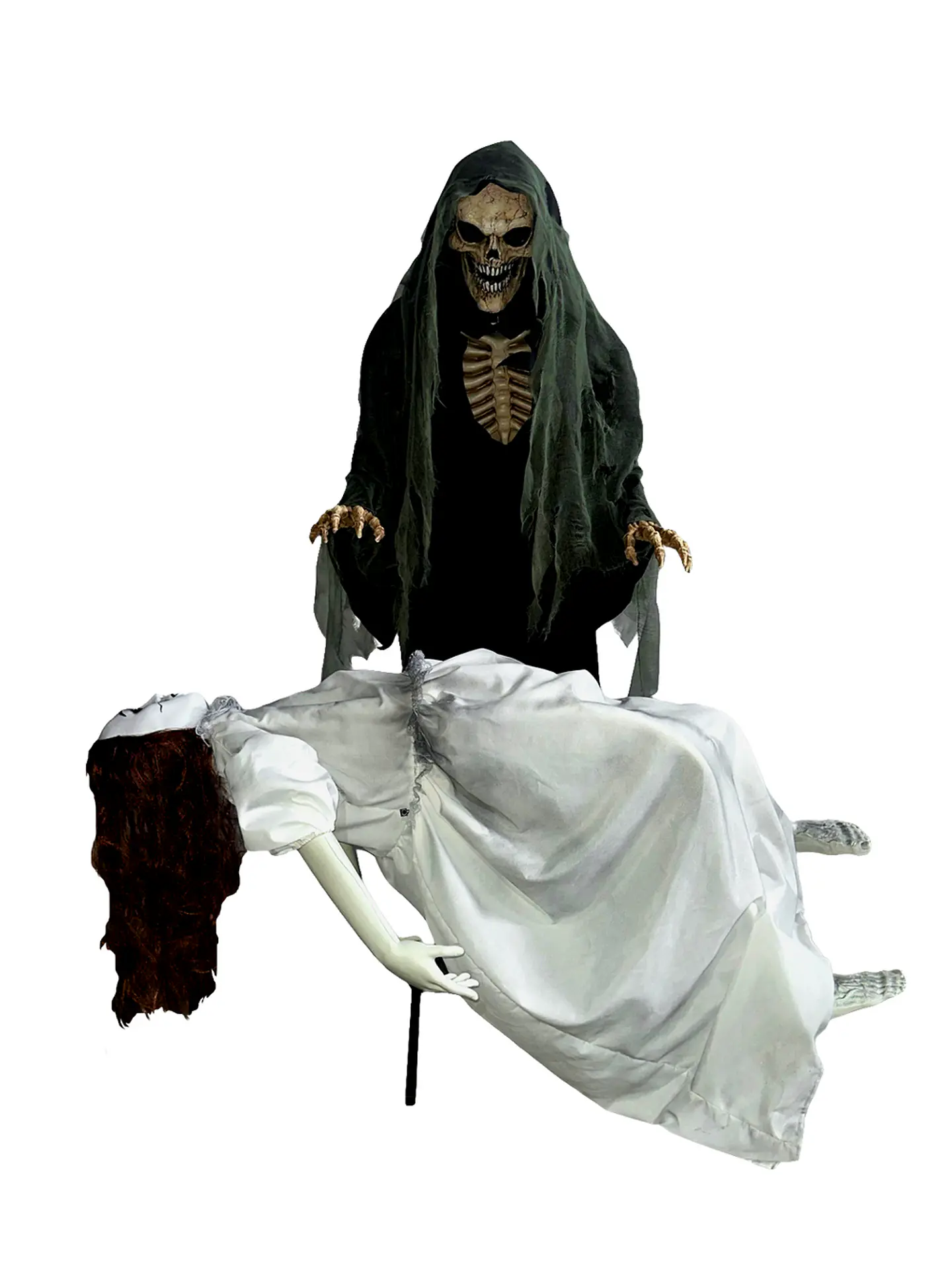 ANIMATRONICS MUERTE CON MUJER LEVITANTE 170CM X1UNI 1