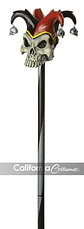 Bastón del Bufón -Jester skull cane - Miniatura 1