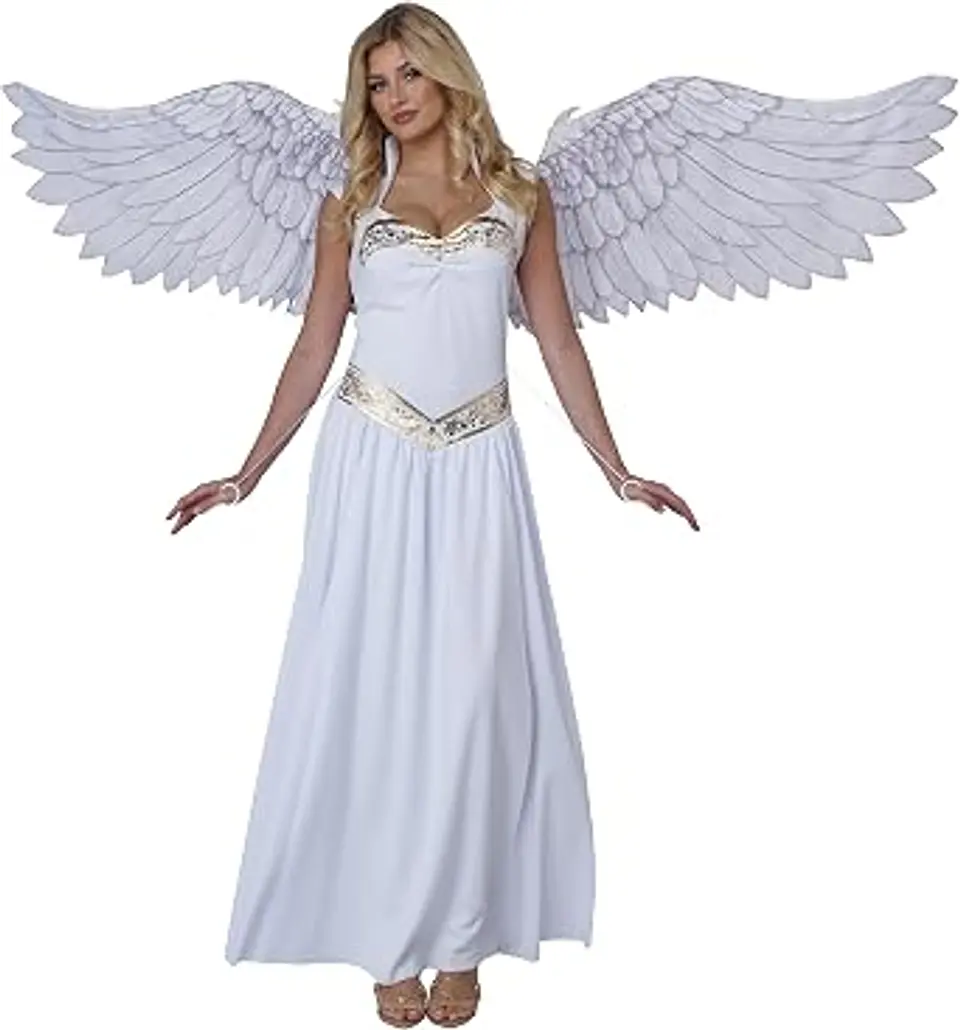Alas Ángel Extendibles -Angel cosplay wings white 1