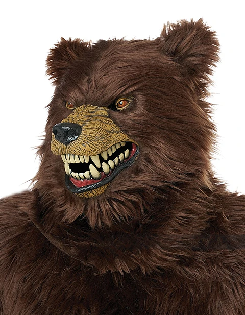 Máscara Oso Ani Motion -Grizzly bear ani-motion mask