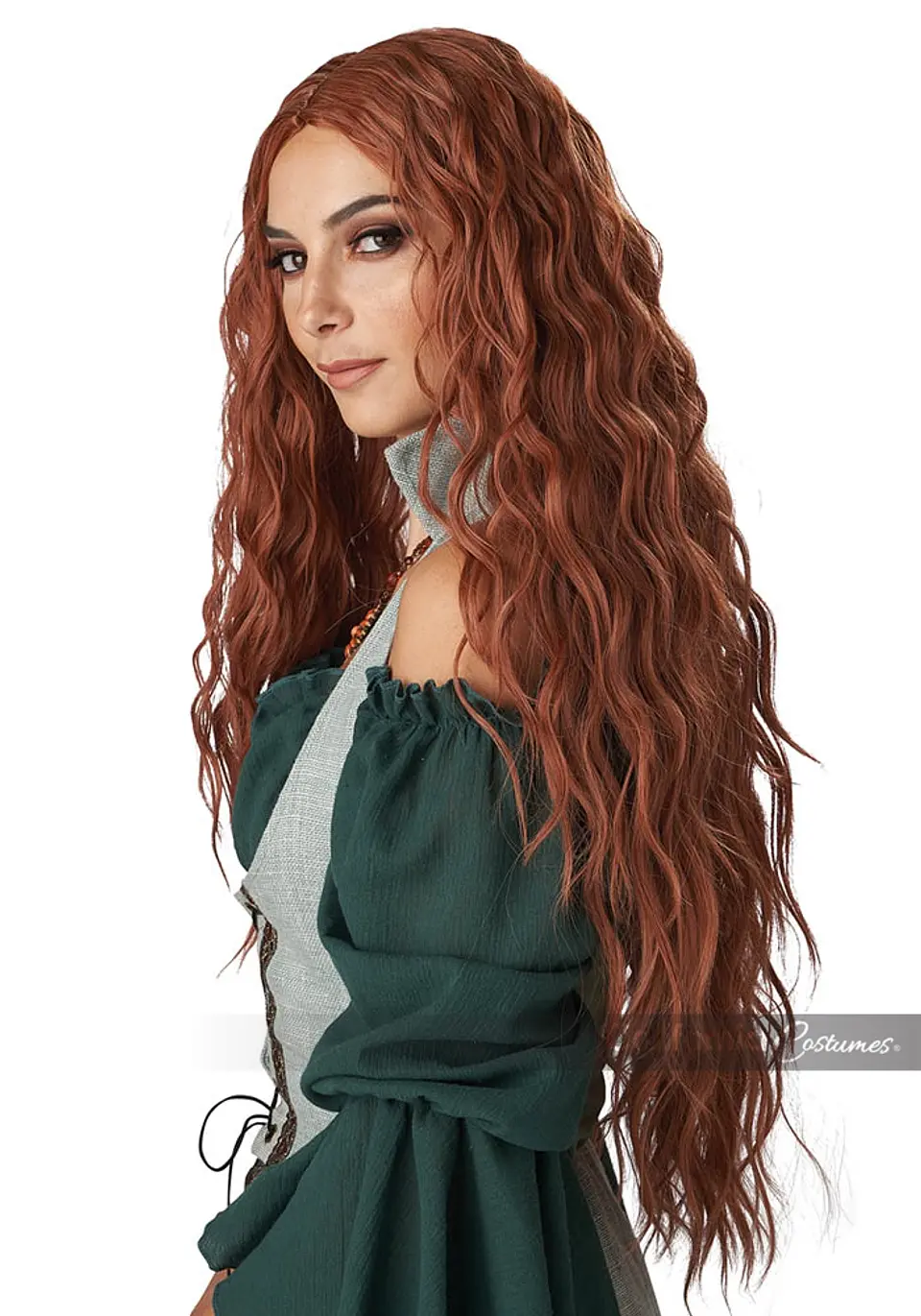 Peluca Renacentista -Renaissance maiden wig 2