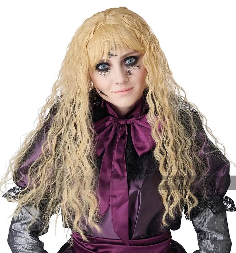 Peluca Muñeca Demoniaca -Creepy doll wig 1