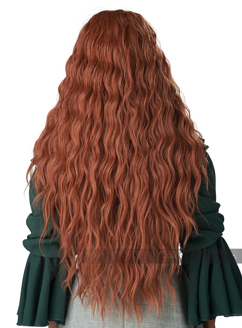 Peluca Renacentista -Renaissance maiden wig 3