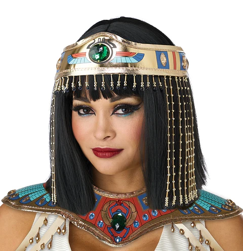 Peluca Cleopatra -Jewel of the nile wig