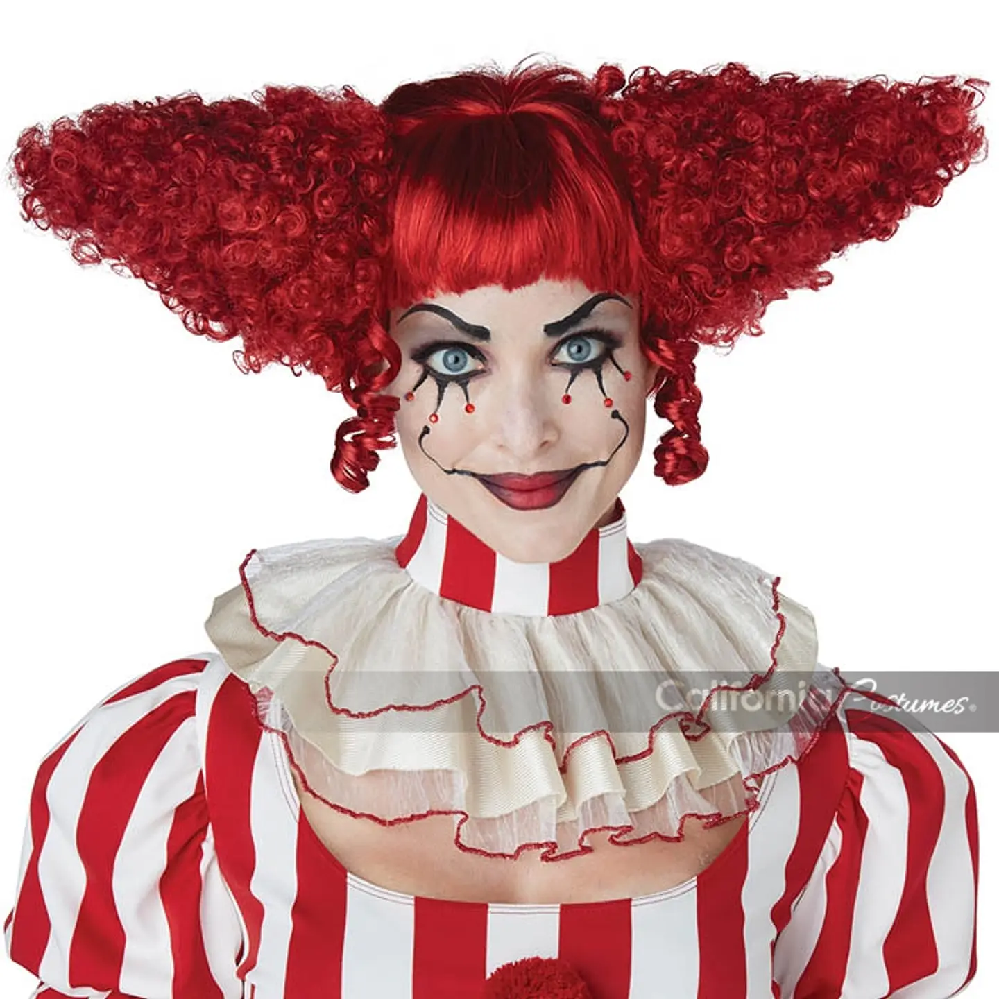 Peluca Arlequina -Creepy clown wig 1