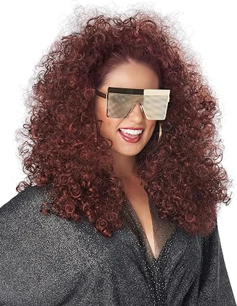 Peluca Cintillo -3/4 curly fall wig