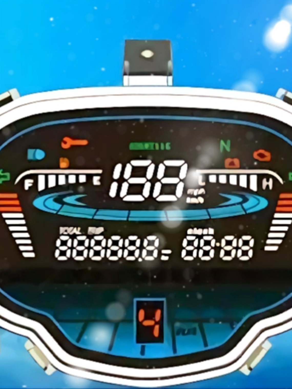 Velocimetro digital Crypton 115 EFI 1