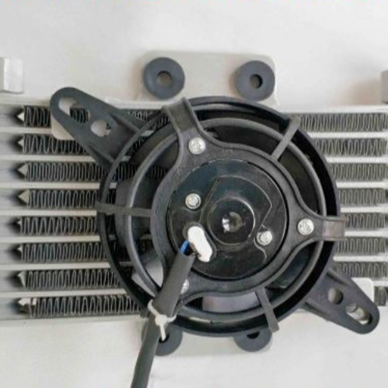INFRIADOR DE ACEITE CON ELECTROVENTILADOR PARA MOTO 1