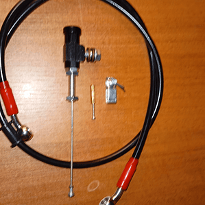 CILINDRO MAESTRO DE EMBRAGUE HIDRAULICO Y MANGUERA BLINDADA DE 105 CTS DE LARGO