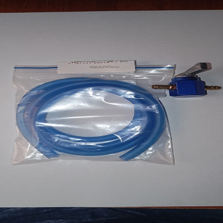 LLAVE DE PASO DE GASOLINA Y MANGUERA DE GASOLINA DE 100CTS 2