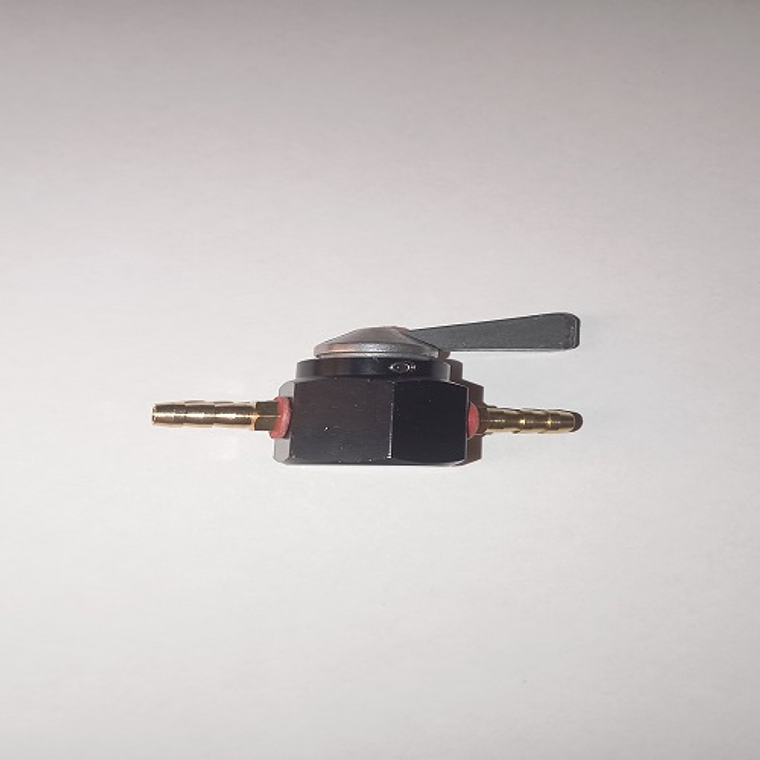 LLAVE DE PASO DE GASOLINA PARA MANGUERA DE 5 MILIMETROS INTERNOS 6