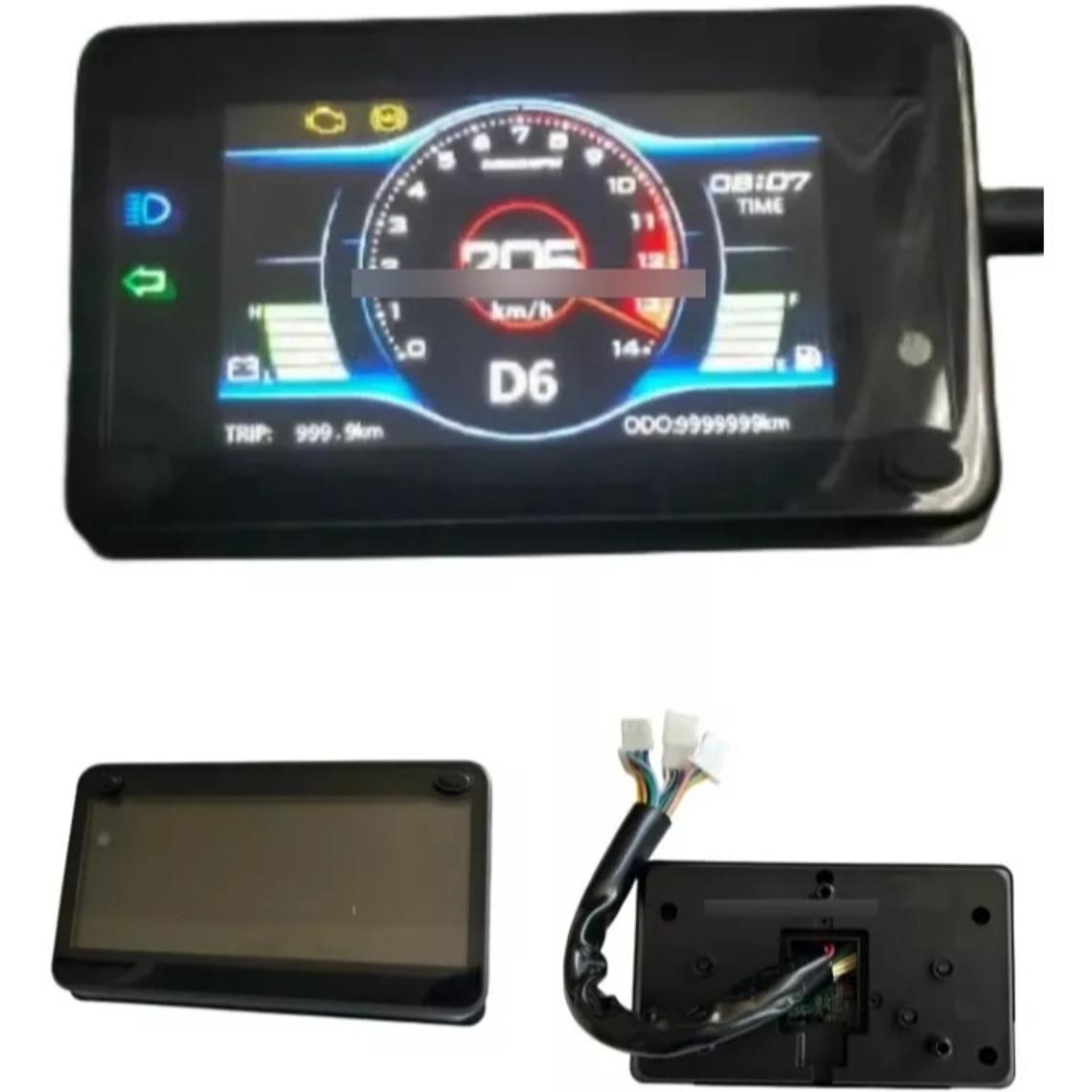 VELOCIMETRO TFT DC/AC CON DOS DISPLAY DIFERENTES 1