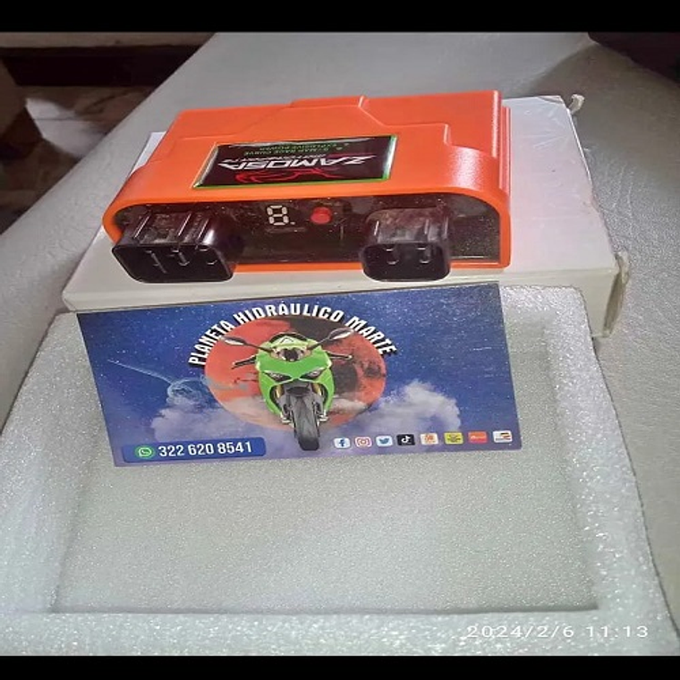 CDI Racing 9 frecuencias para Suzuki gixxer 150 carburada no efi 1