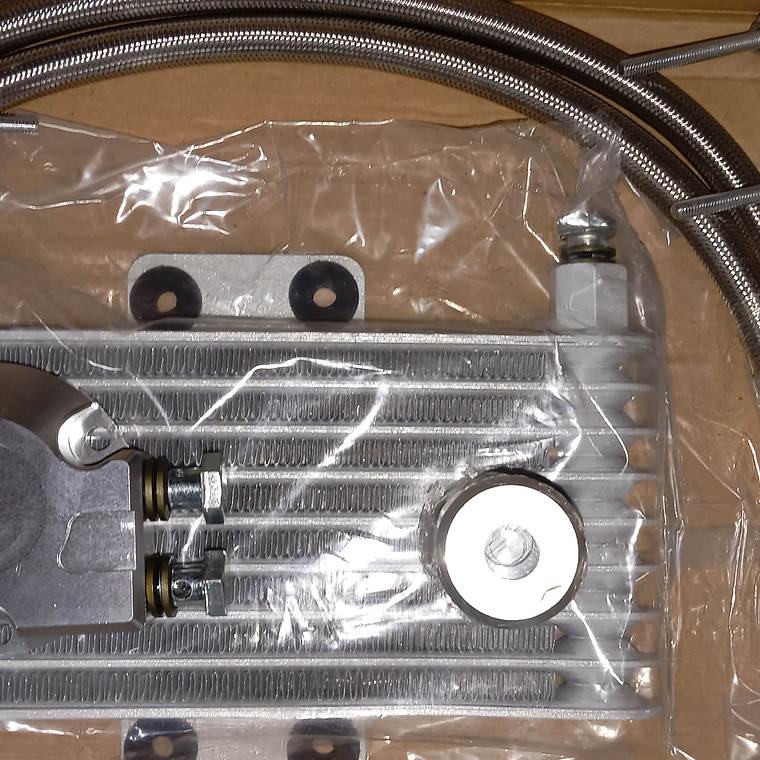 Radiador enfriador de aceite para Bajaj pulsar 135 ls 1