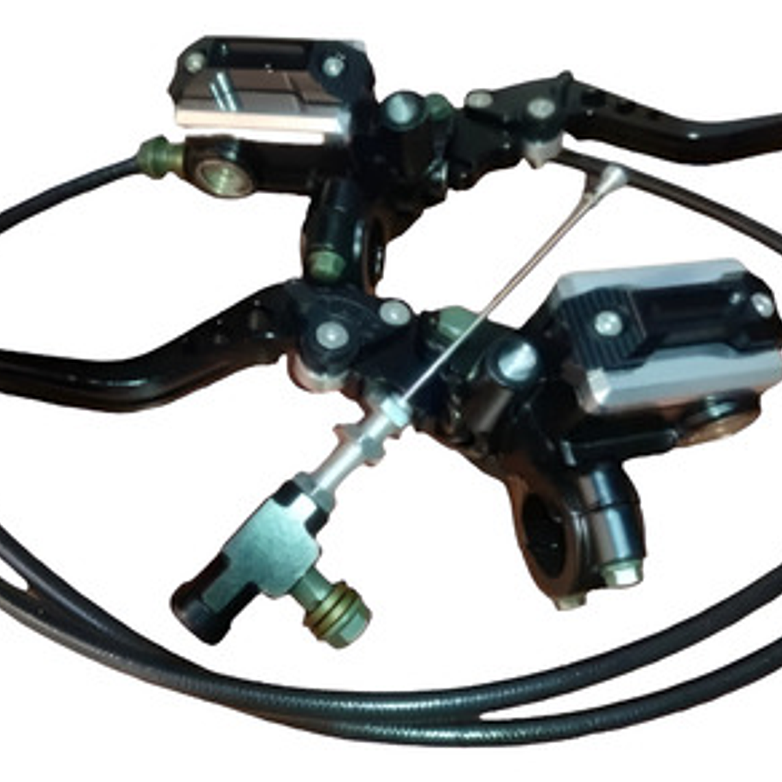 Clutch Y Freno Hidráulico Universal Negro 3