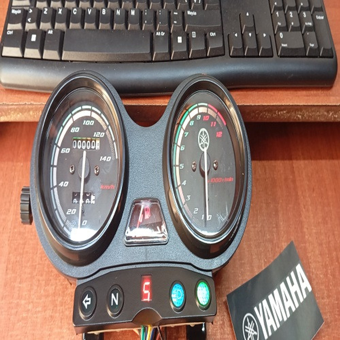 Velocimetro Analogico Ybr 125 Con Tegnologia Mixta Premium 8