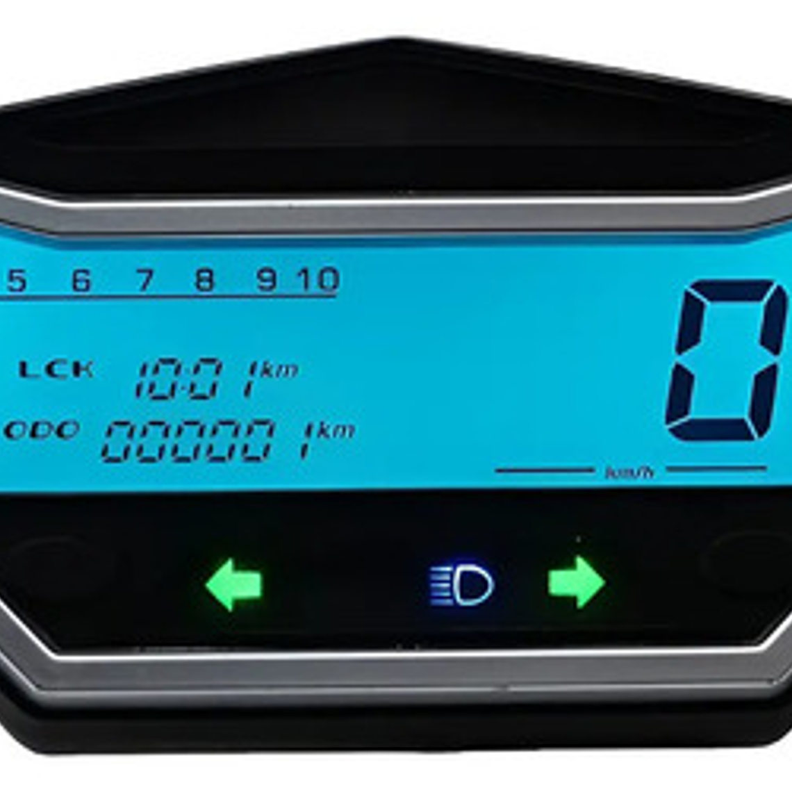 Velocímetro Digital 5 Colores De Pantalla Universal 1