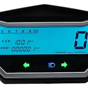 Velocímetro Digital 5 Colores De Pantalla Universal