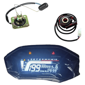 Velocímetro Digital Phm 19770911 Negro 90mm Urbano