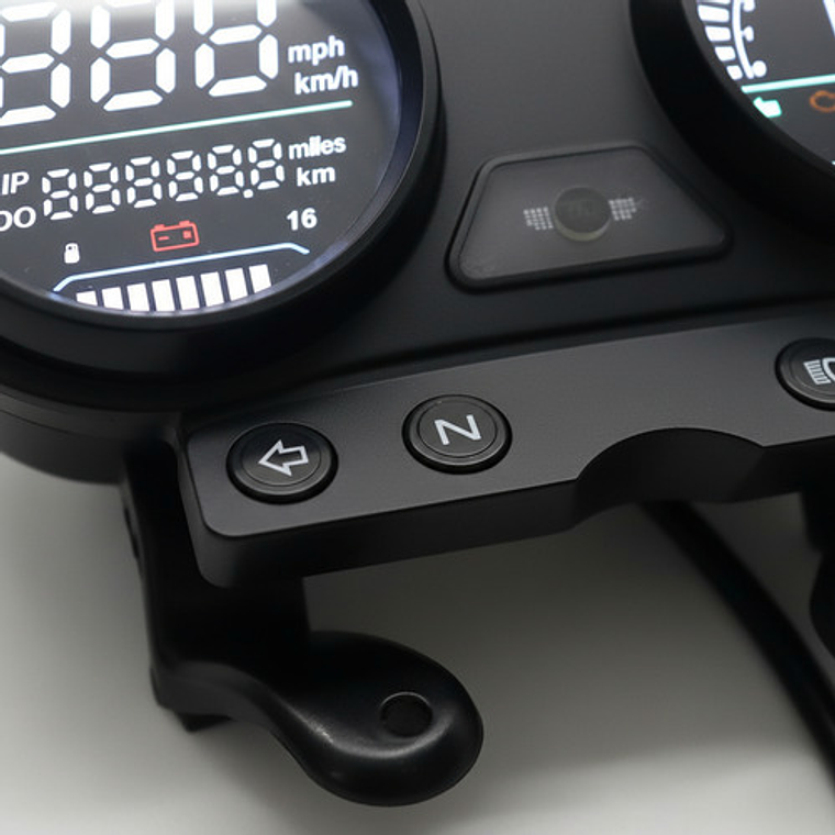 Velocímetro Digital Para Yamaha Ybr 125 Funciones Original 2