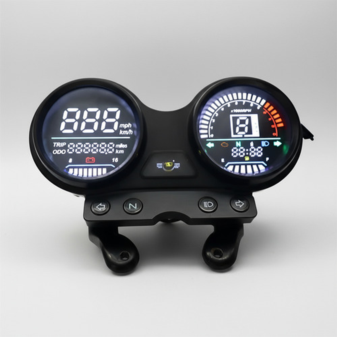 Velocímetro Digital Para Yamaha Ybr 125 Funciones Original 3