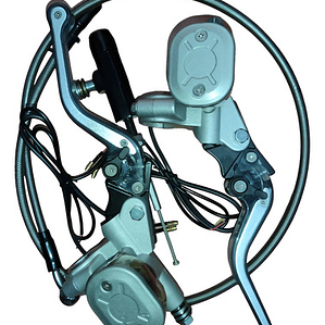 Kit Freno Delantero Y Embrague Hidráulico Levas Con Luz Led