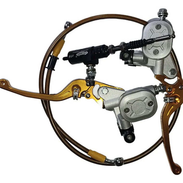 Clutch Y Freno Hidráulico Kit Universal 5