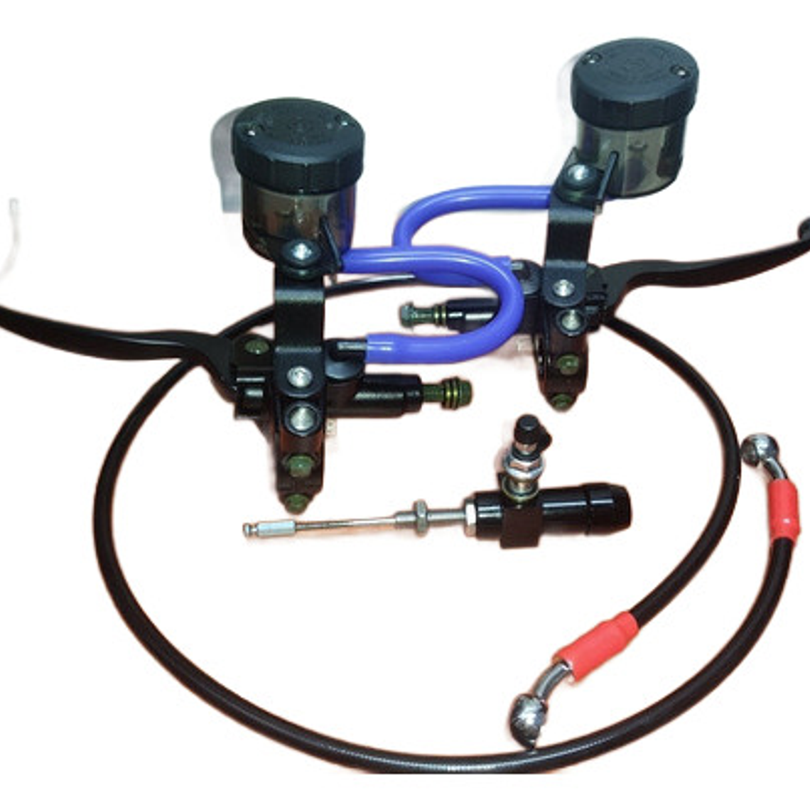 Clutch Y Freno Hidráulico Kit Universal  Negro 2