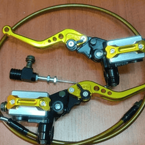 Clutch Y Freno Hidráulico Kit Universal Varios Colores