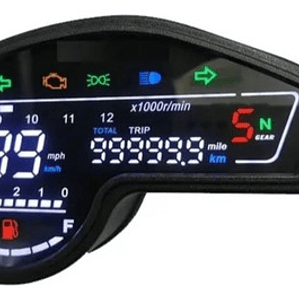 Velocímetro Digital Yb008 Para Moto Cuatrimoto