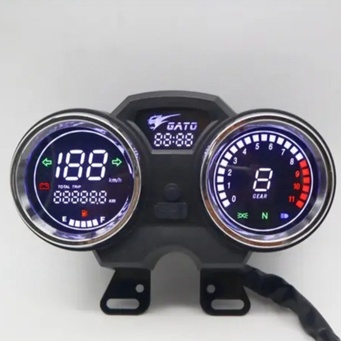 Velocímetro Digital Phm 1 Negro 9  199 Km/h 3